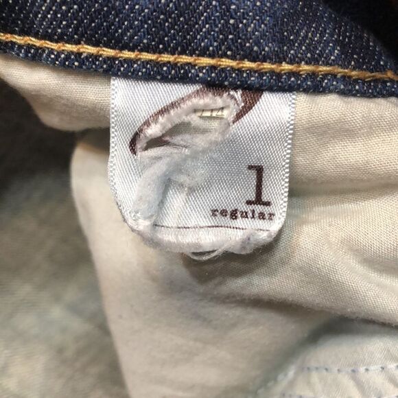 3for$20 distressed leg ends sweetheart jeans old navy size 1 junior - Picture 4 of 5